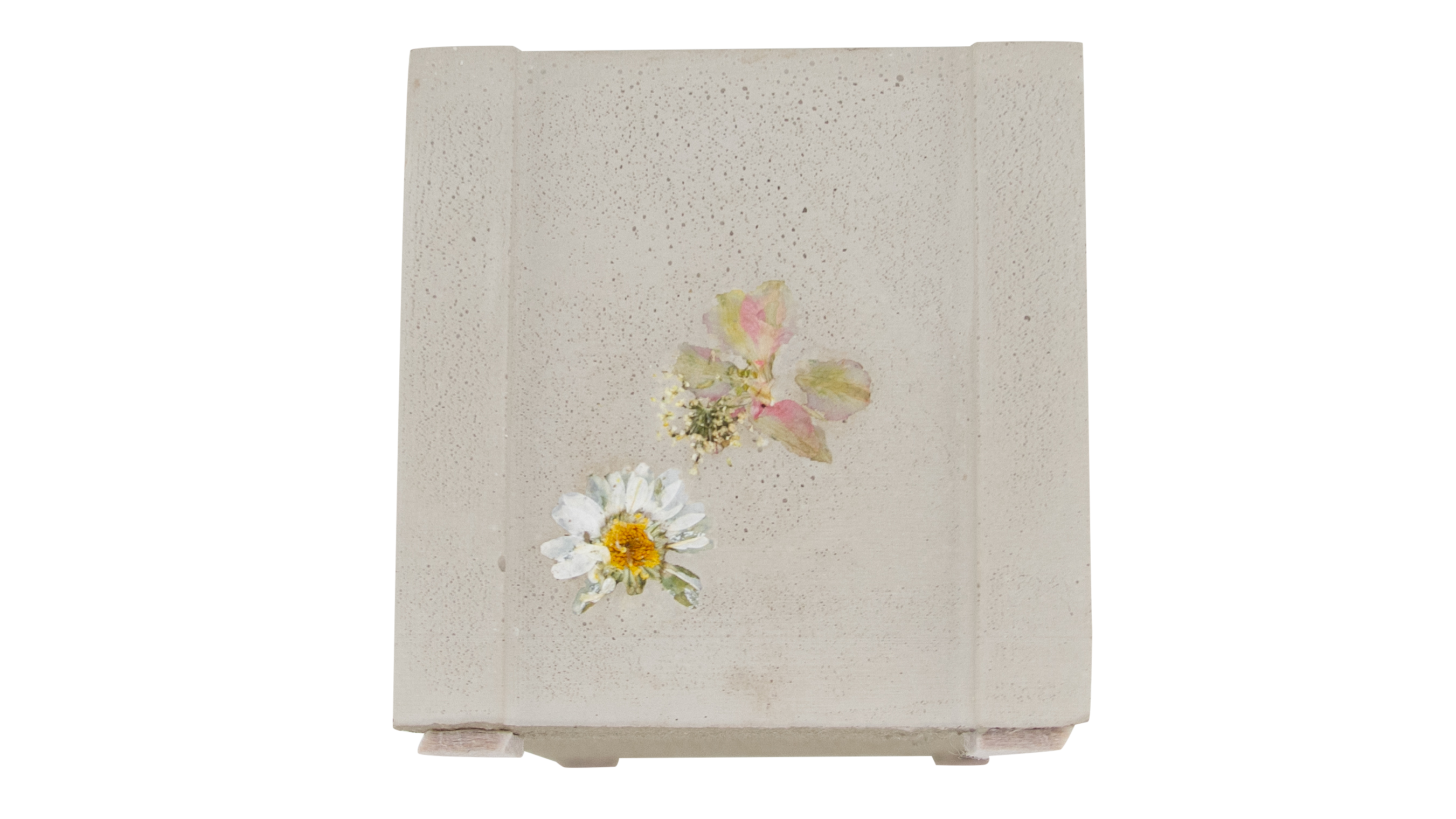 Flora Mini Cinderblock Candle