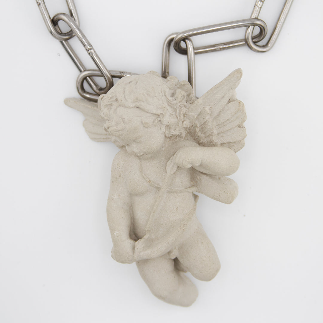 Grandma's Garden Concrete Pendant Chain