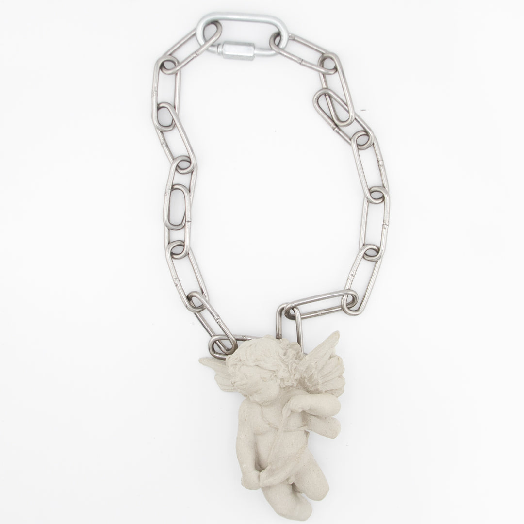 Grandma's Garden Concrete Pendant Chain