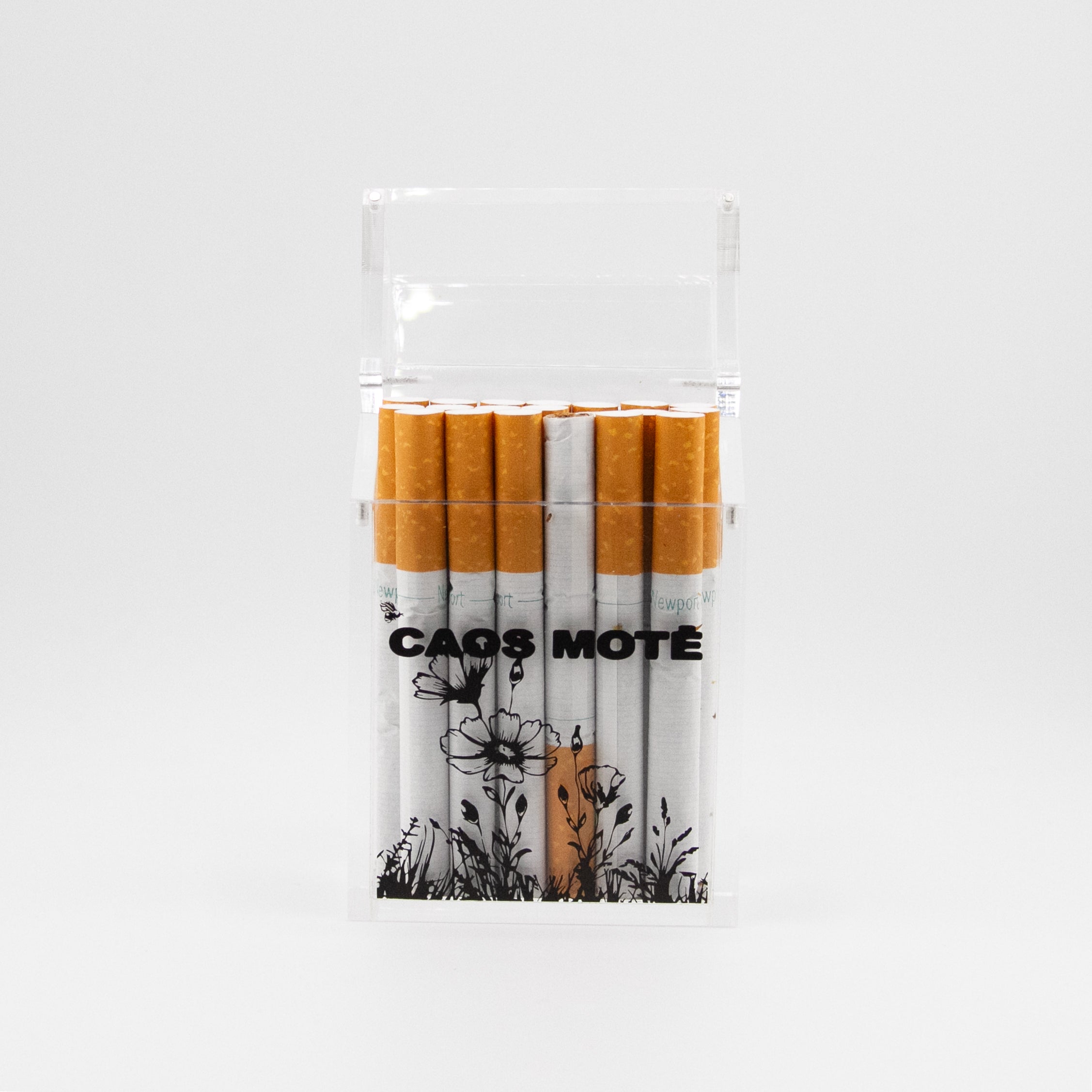 Growing Garden Acrylic Cigarette Case